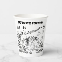 Vasos De Papel La embrujada Ceremonia -