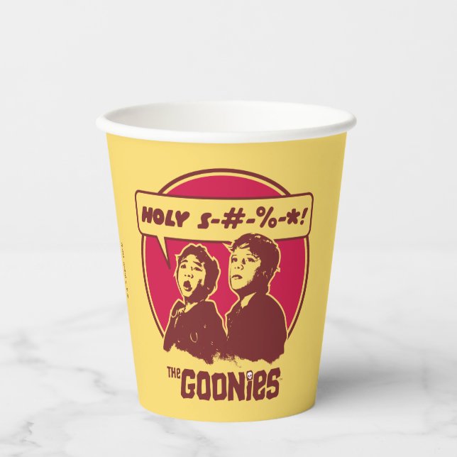 Vasos De Papel La extensión de datos de Goonies (Anverso)