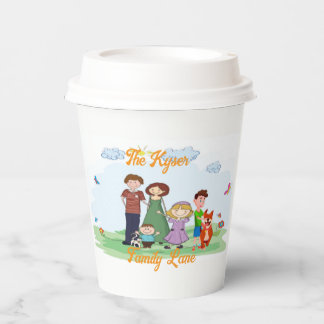 Vasos De Papel La familia Kyser