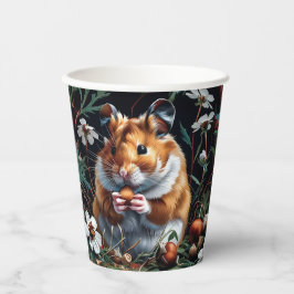 Vasos De Papel La fiesta de otoño de Hamster