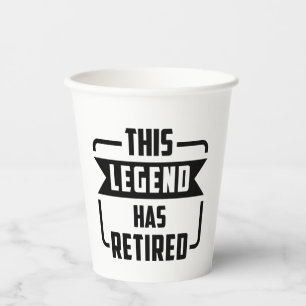 Vasos De Papel la leyenda ha retirado la camiseta