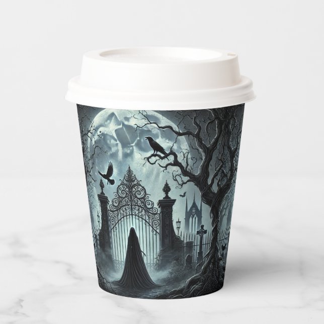 Vasos De Papel La Luna de los Susurros (Anverso)