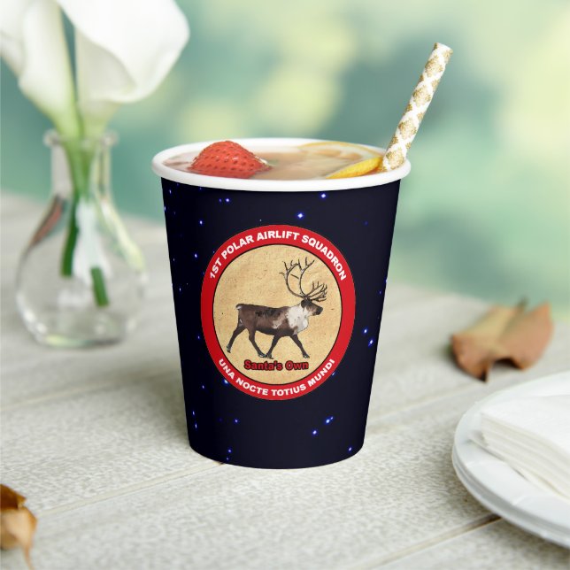 Vasos De Papel La propia Santa - 1ª Copa Polar de Papel para elev (in situ)