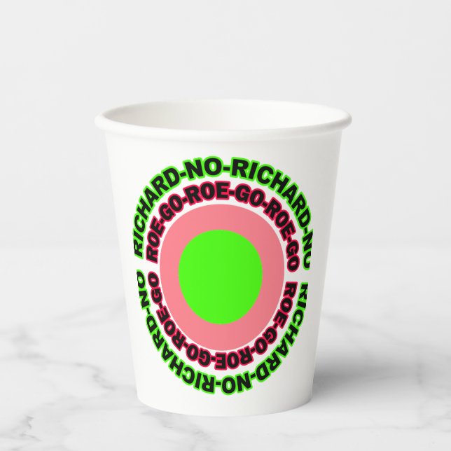 Vasos De Papel La respuesta rápida (Anverso)