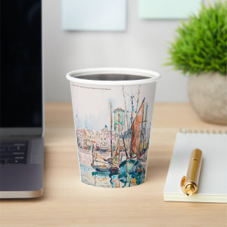 Vasos De Papel La Rochelle (1911) pintura de Paul Signac