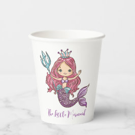 Vasos De Papel La Sirenita