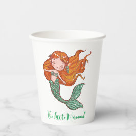 Vasos De Papel La Sirenita