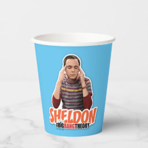 Vasos De Papel La teoría del Big Bang   Sheldon
