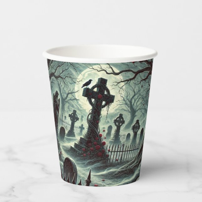 Vasos De Papel La Tumba del Silencio Taza Desechable (Anverso)