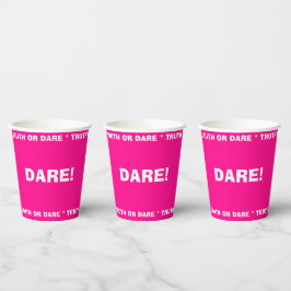 Vasos De Papel La verdad de Beer Pong o el juego del Fiesta de At