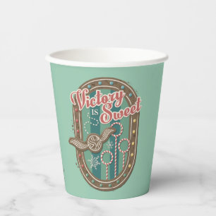 Vasos De Papel La victoria de QUIDDITCH™ es un gráfico de la cook