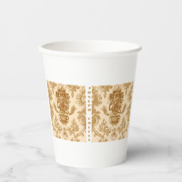 Vasos De Papel La vida empieza con el café