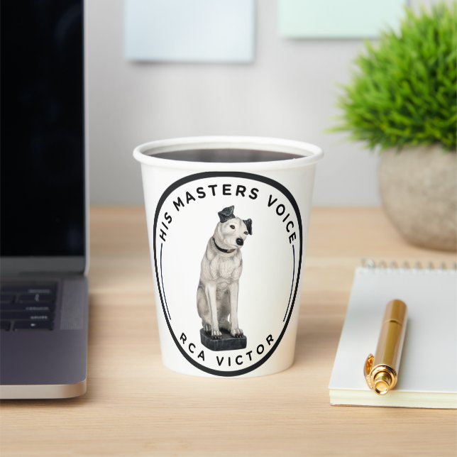 Vasos De Papel La voz de su maestro RCA Victor (in situ)