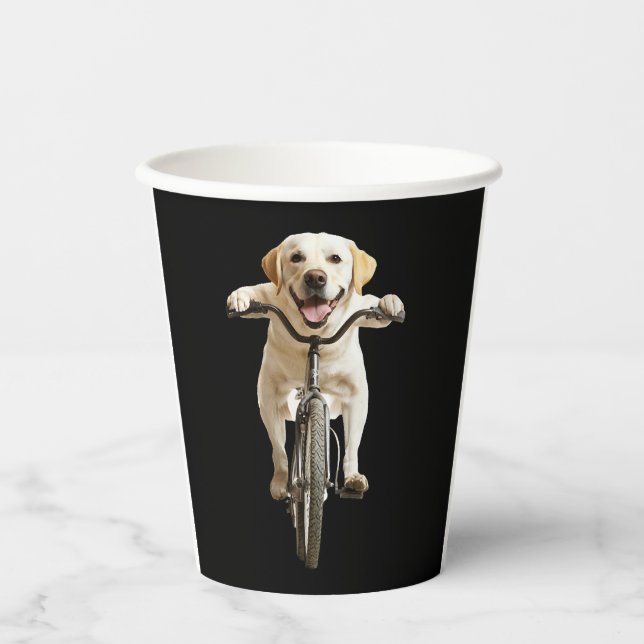 Vasos De Papel Labrador Retriever    (Anverso)