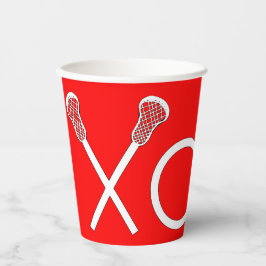 Vasos De Papel Lacrosse Sports