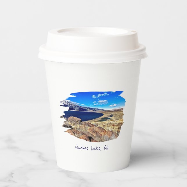 Vasos De Papel Lago Washoe, NV (Anverso)