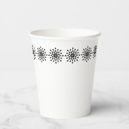 Vasos De Papel Lágrimas negras