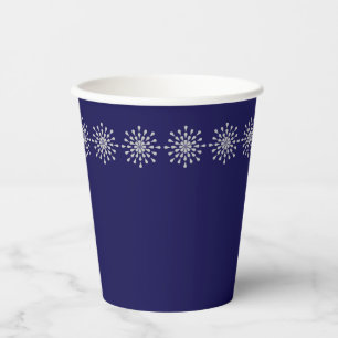 Vasos De Papel Lágrimas plateadas