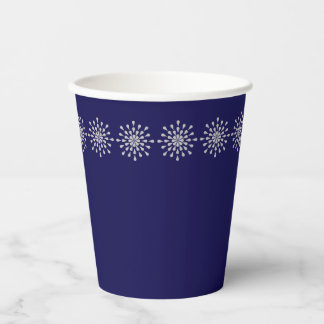 Vasos De Papel Lágrimas plateadas