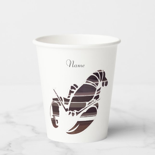 Vasos De Papel Langostas de Maine Rojas Thunder_Cove  (Anverso)