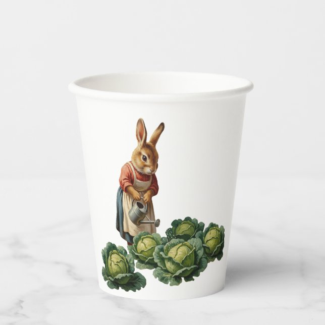 Vasos De Papel Lapine aux choux (Anverso)