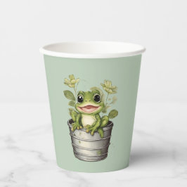 Vasos De Papel Las almohadillas lirio de la vida