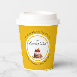 Vasos De Papel Las tazas de papel de los Navidades más dulces de 