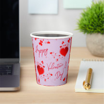 Lavender Hearts Love El día de San Valentín