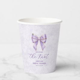 Vasos De Papel Lavender Wisteria Ribbon – Japanese-Inspired