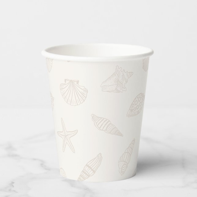 Vasos De Papel Leche de almendra de sip costero (Anverso)