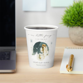 Vasos De Papel Leche mágica encantada en Camino Baby Shower