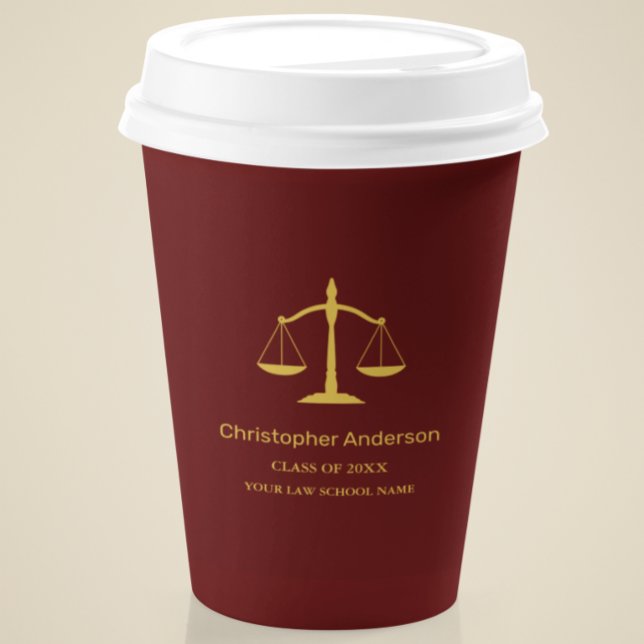 Vasos De Papel Legal Professional Graduation Party (Subido por el creador)