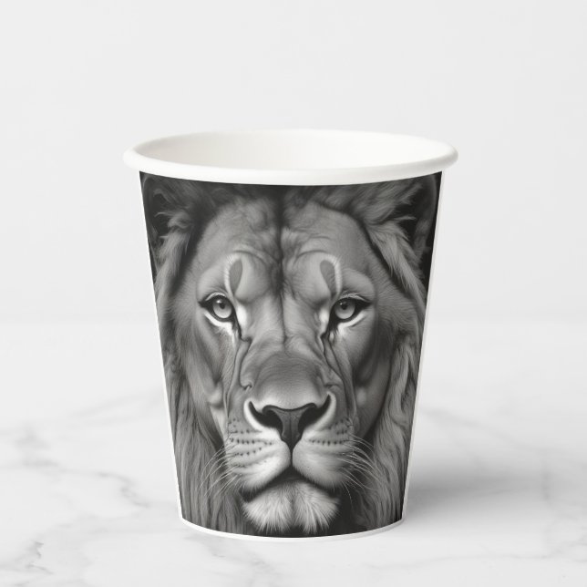 Vasos De Papel León (Anverso)