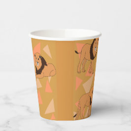 Vasos De Papel Leones