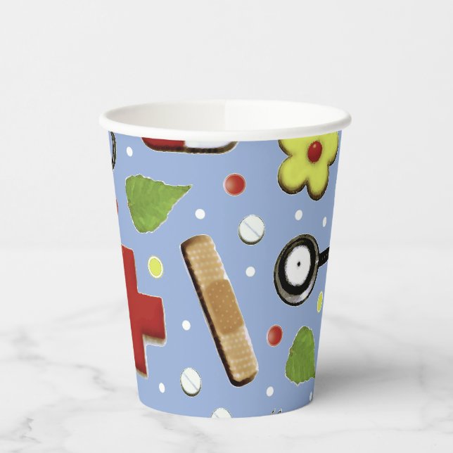 Vasos De Papel Licenciatura en medicina por médica (Izquierda)