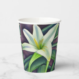 Vasos De Papel Lily de Pascua