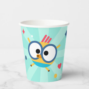 Vasos De Papel Lingokids Party Paper Cups with Billy
