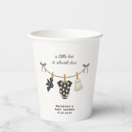 Vasos De Papel Little Boo Clothesline Halloween Baby Shower