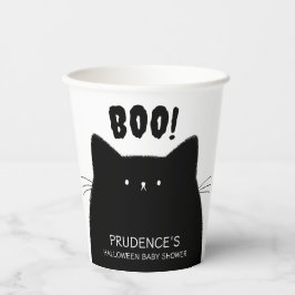 Vasos De Papel Little Boo Halloween Baby Shower