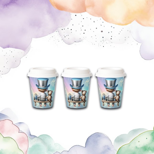 Vasos De Papel Little Gentleman Baby Shower | (Subido por el creador)