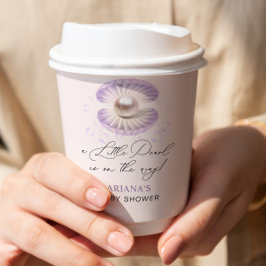 Vasos De Papel Little Pearl Baby Shower