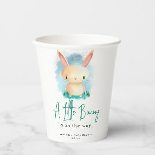 Vasos De Papel Little Rabbit - baby shower
