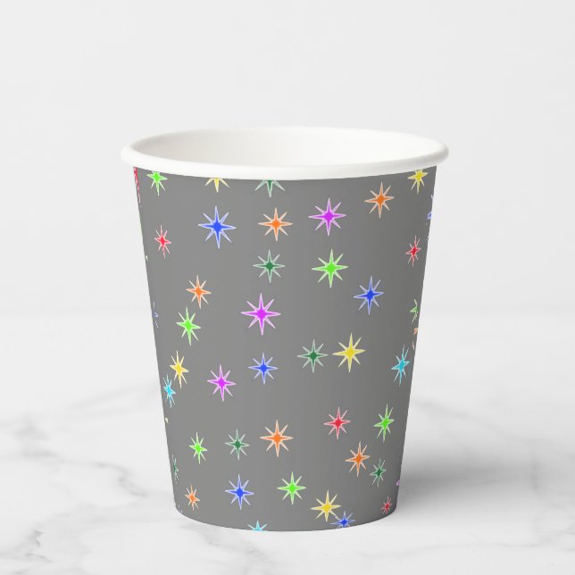 Vasos De Papel Little Stars, Big Smiles Party Cups (Anverso)
