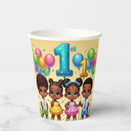 Vasos De Papel Little Stars First Birthday Bash