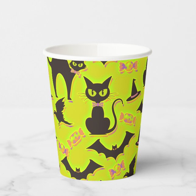 Vasos De Papel Llega Halloween (Izquierda)