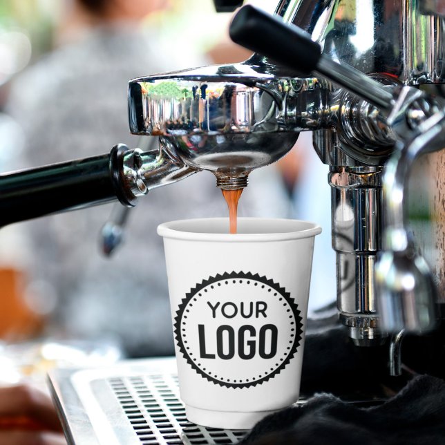Vasos De Papel Logotipo de empresa personalizado (Subido por el creador)