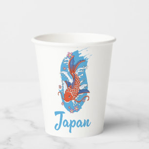 Vasos De Papel logotipo de Japan Fishing