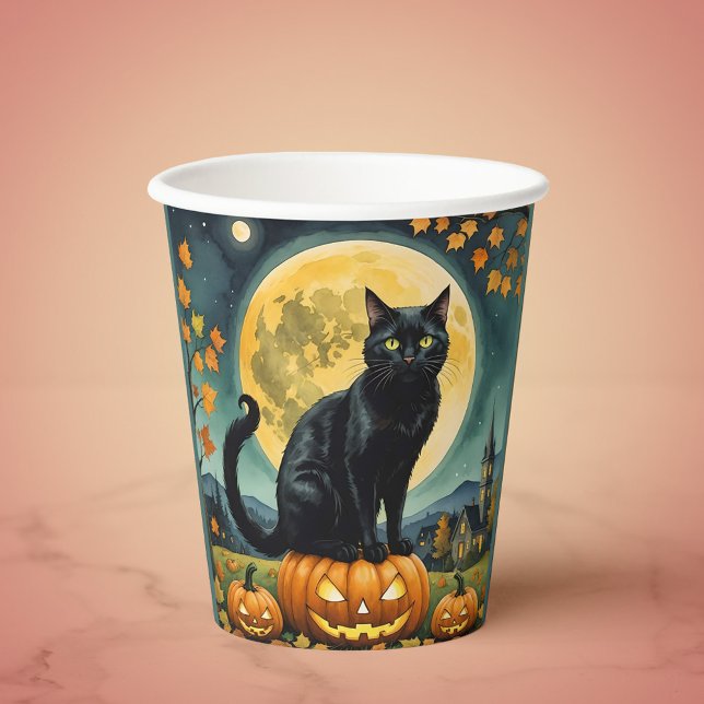 Vasos De Papel Los brillantes ojos de Halloween (Subido por el creador)
