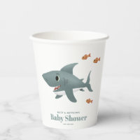 Los chicos cute Ocean Sea Shark Baby Shower