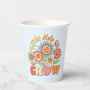 Vasos De Papel Los errores nos ayudan a crecer Motivación flora